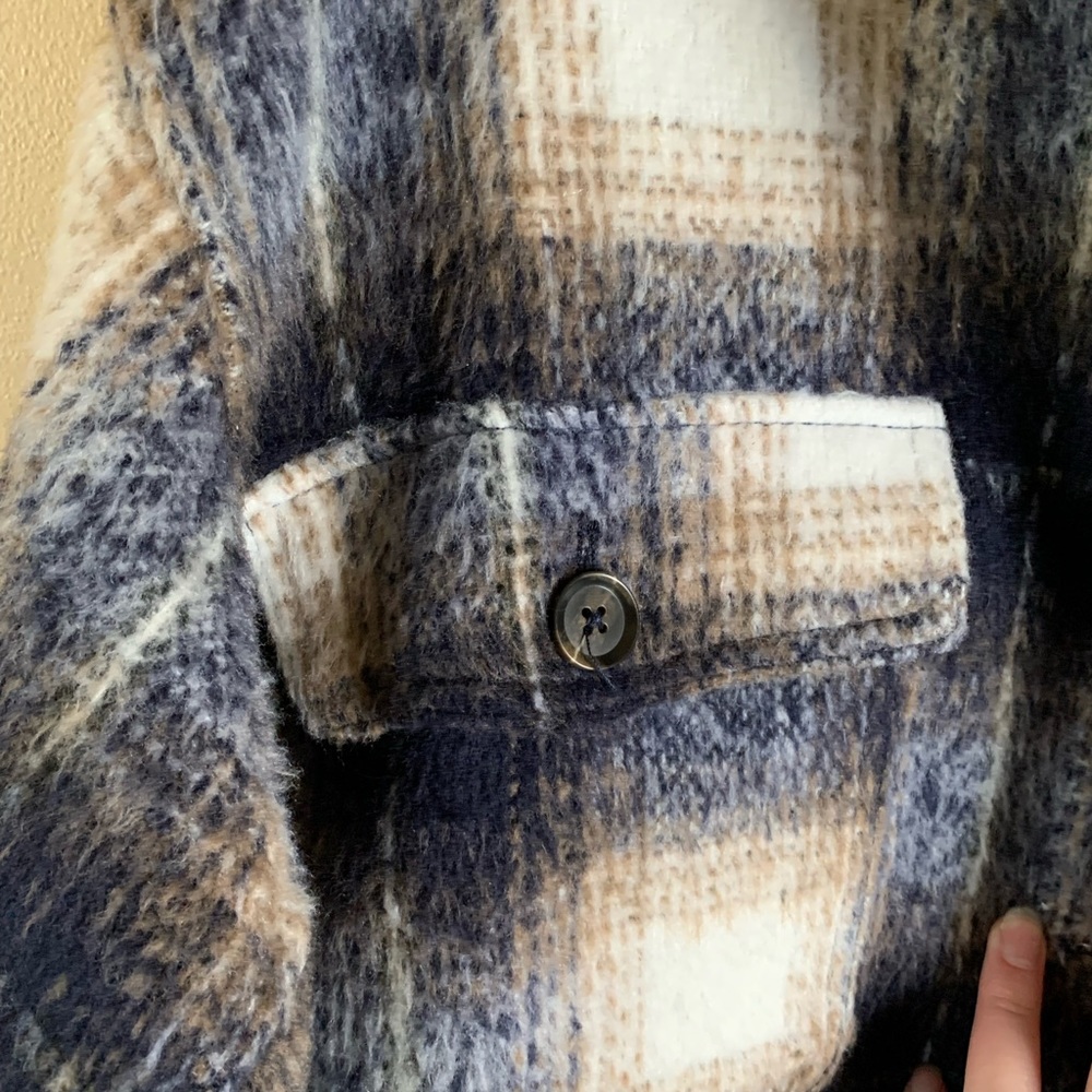 Long flannel jacket - Size 1X